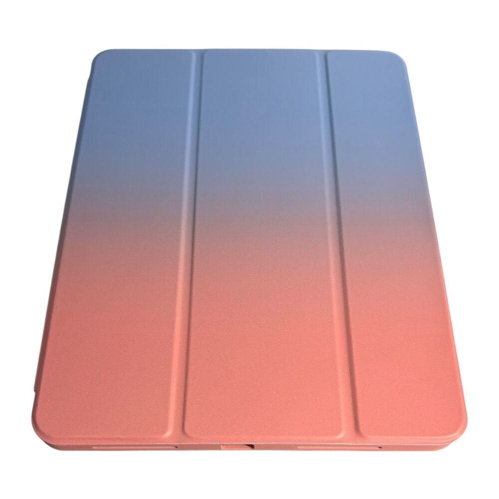 iPad Pro 11" Case 2022/2021 Pencil Holder Smart Case Auto Wake/Sleep Blue/orange